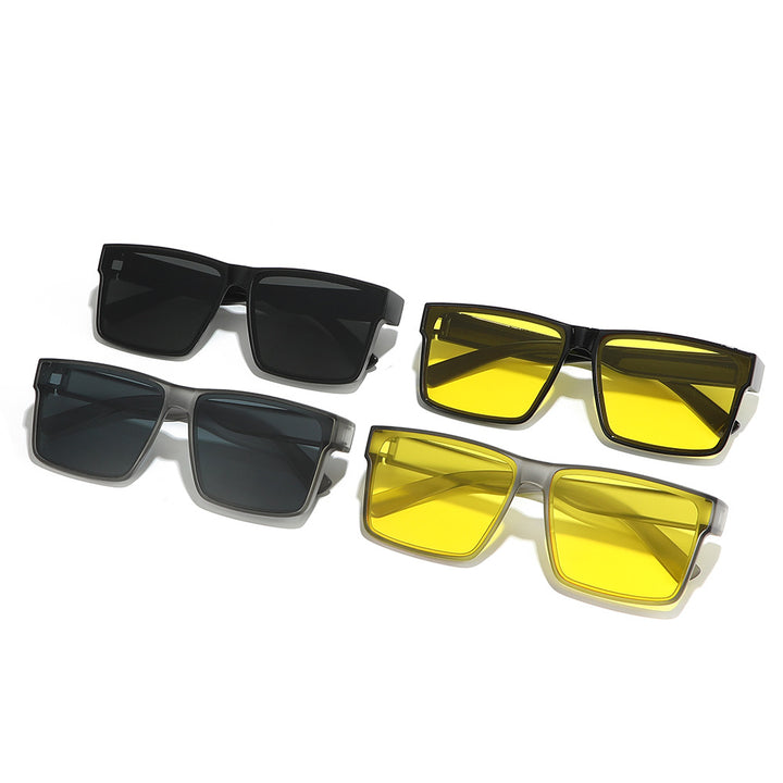 Stylish Retro-Inspired Square Frame Sunglasses Stornfield