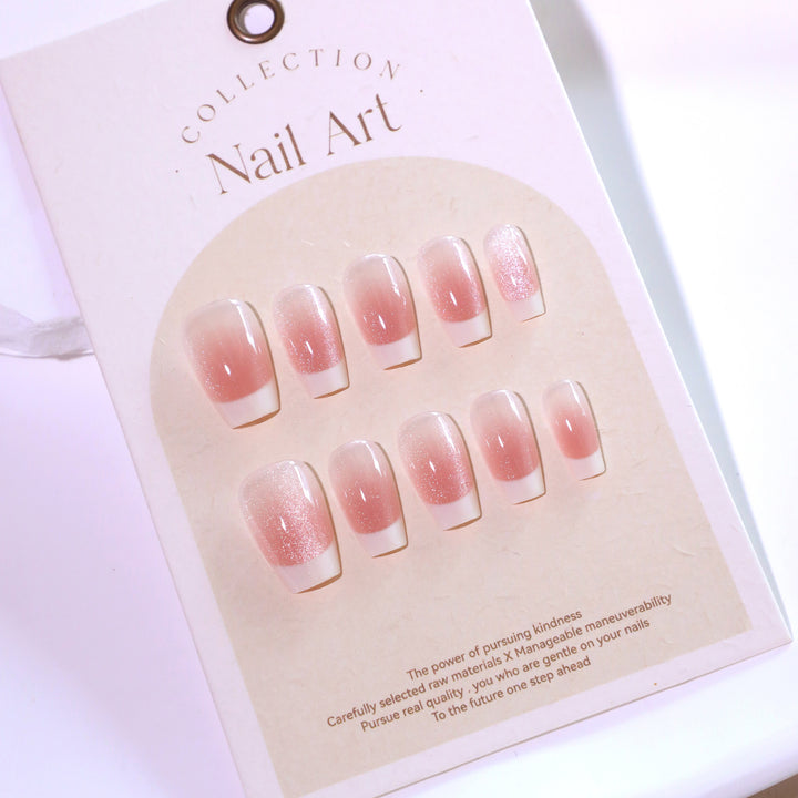 Artificial nails with elegant French tip Stornfield