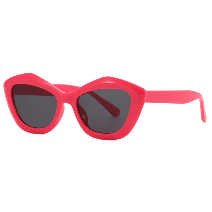 Ladies Cat-Eye Sunglasses with Stylish Leopard Pattern Stornfield