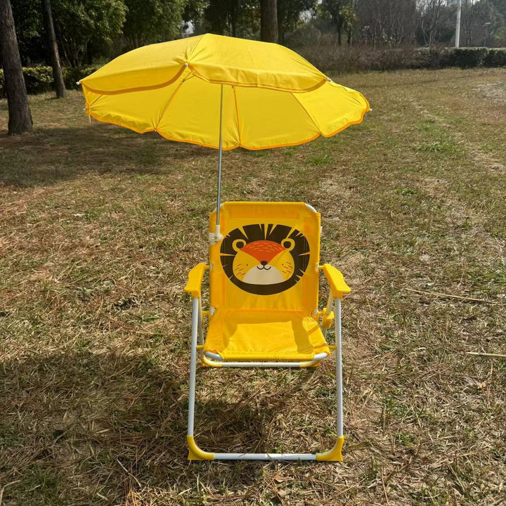 Children's beach chair with sun protection Stornfield