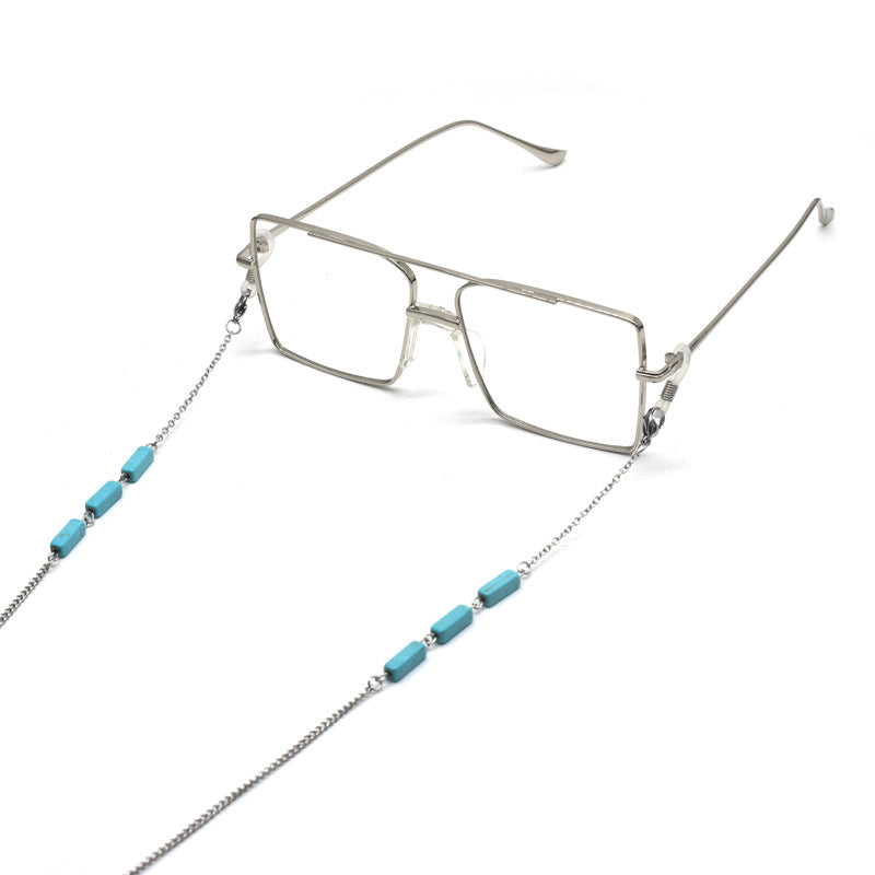 Gemstone-Decorated Eyewear Chain Stornfield