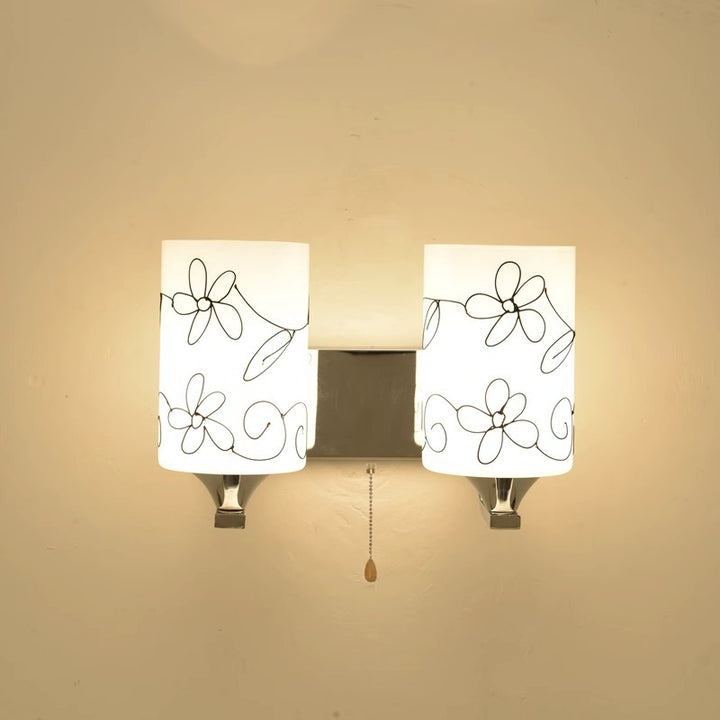 Artistic Flower Design Wall Sconce