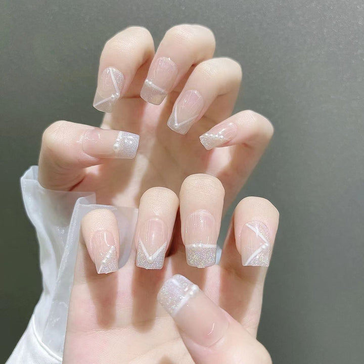 Elegant Press-On Nail Set Stornfield