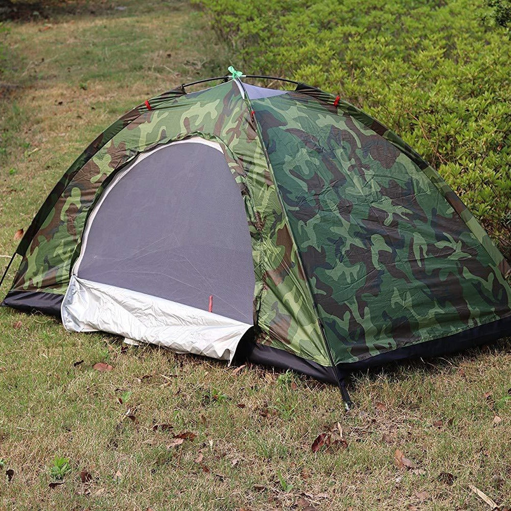 Unisex Portable Camping Tent with Camouflage Pattern Stornfield