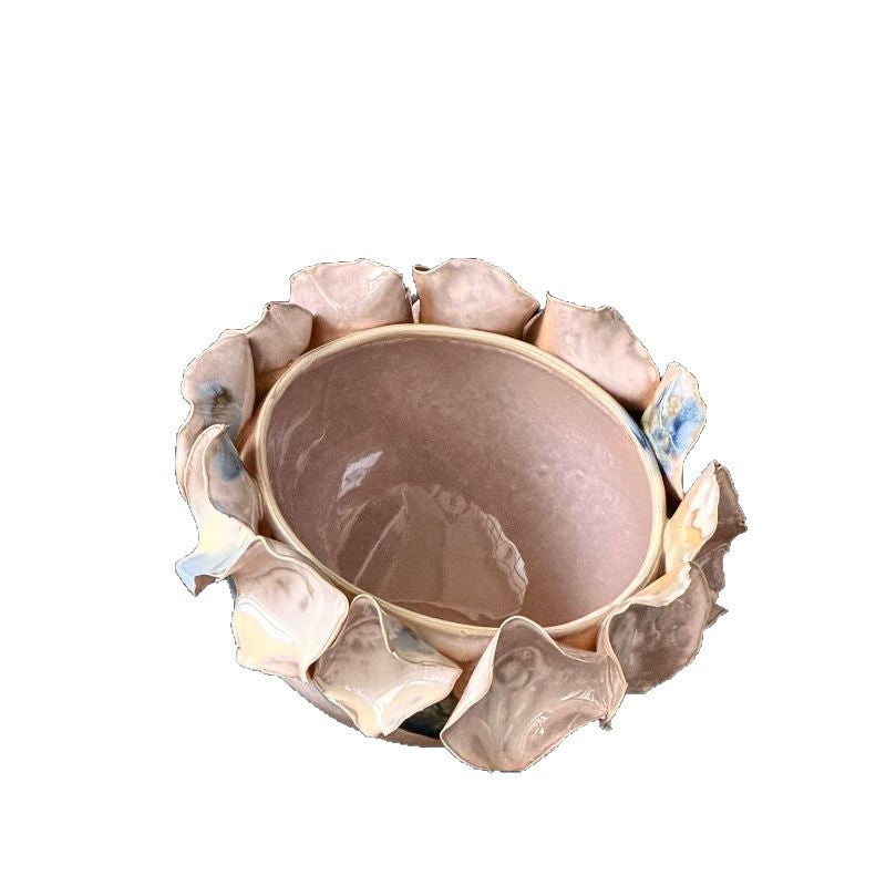 Artistic Decorative Petal Serving Bowl