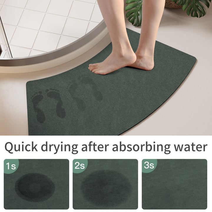 Half-Moon Shower Comfort Mat