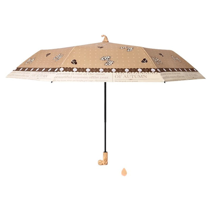 Ladies folding umbrella with playful design Stornfield