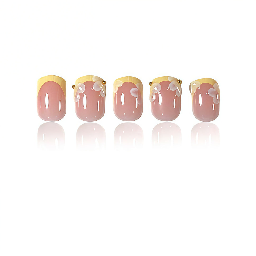 French Tip Acrylic Nail Extensions Stornfield