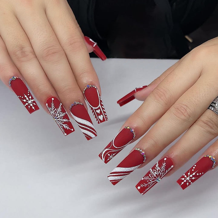 Festive Holiday Nail Art Design Stornfield