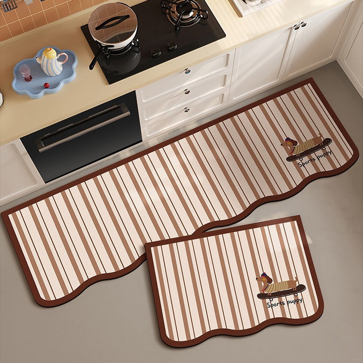 Funny Cat-Themed Kitchen Mat