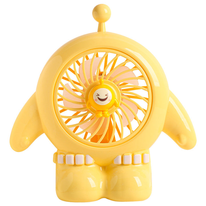 Unisex Fun Hand Fan in Creative Robot Design Stornfield