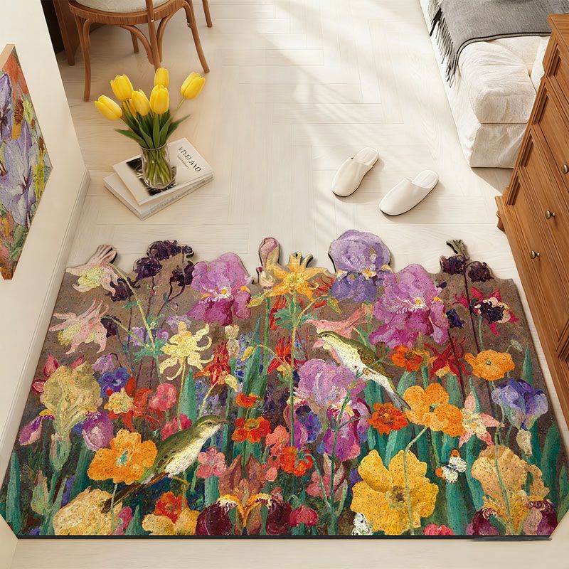 Decorative Floral Area Rug