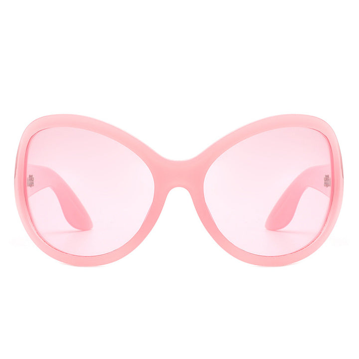 Ladies sunglasses in a stylish butterfly design with UV protection and wide frame Stornfield