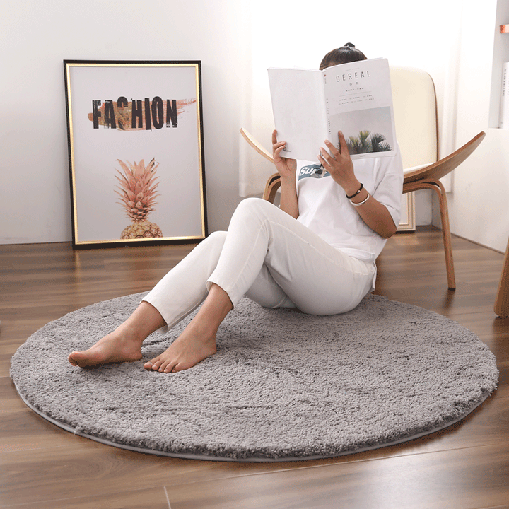 Soft Plush Round Area Rug Stornfield