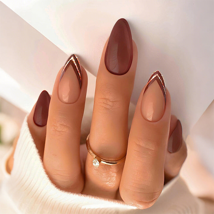 Nail Art Set with Elegant Color Gradients Stornfield