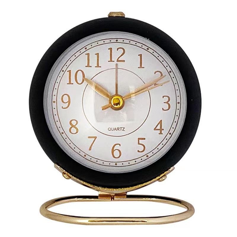 Vintage Desk Clock in Elegant Retro Design Stornfield