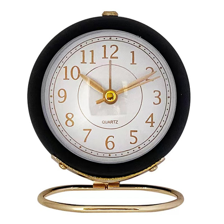 Vintage Desk Clock in Elegant Retro Design Stornfield