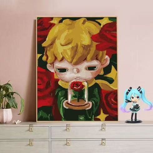 Playful Character Art Print Stornfield