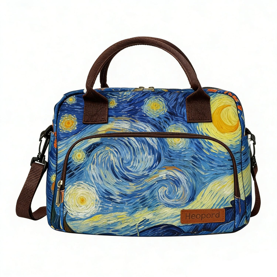 Floral Pattern Insulated Lunch Cooler