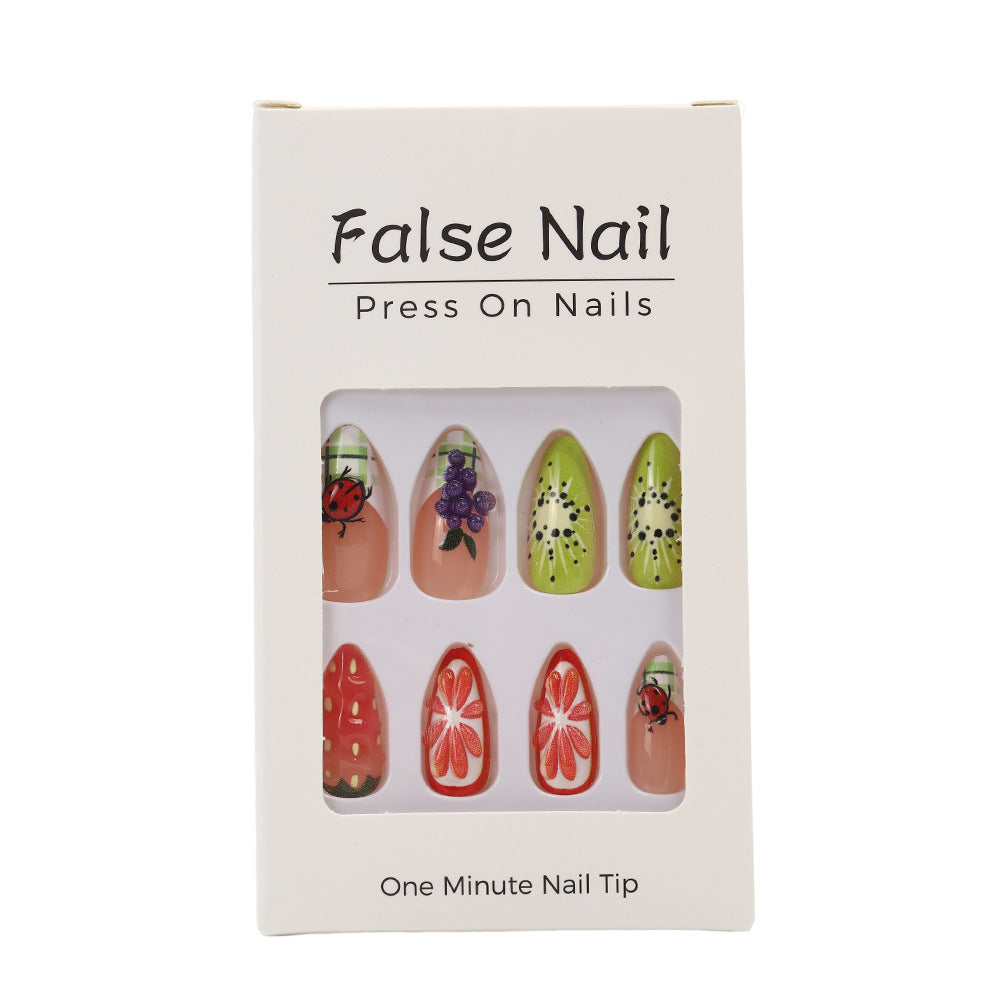 Creative and cheerful art nails Stornfield