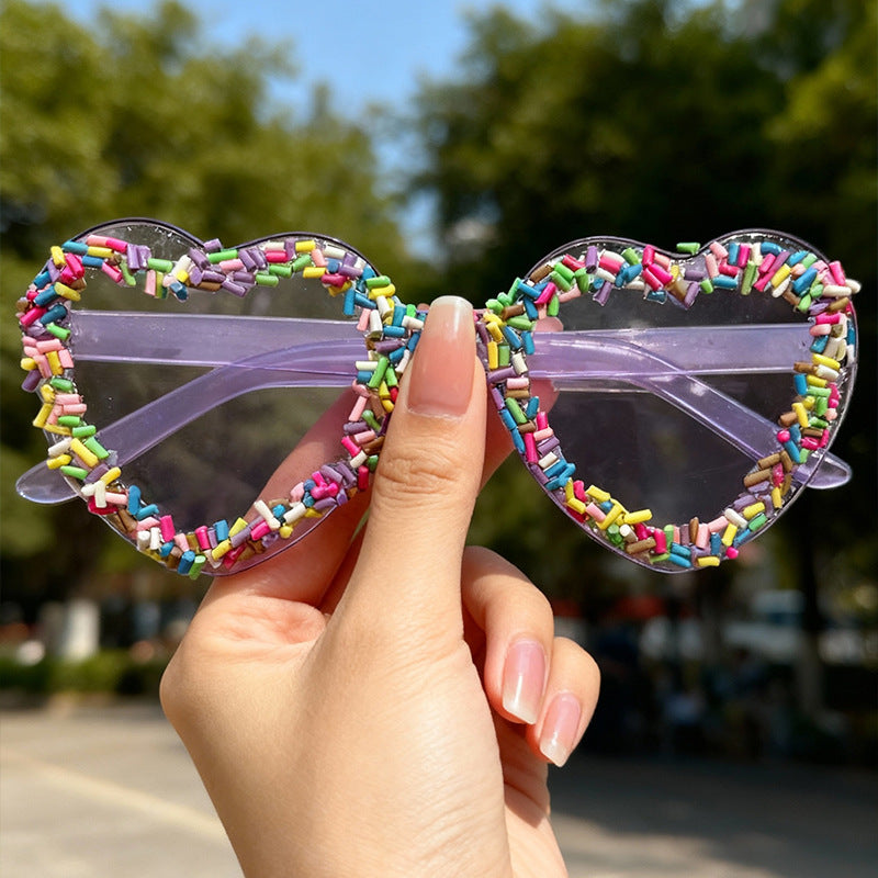 Fun and Colorful Heart-Shaped Sunglasses Stornfield