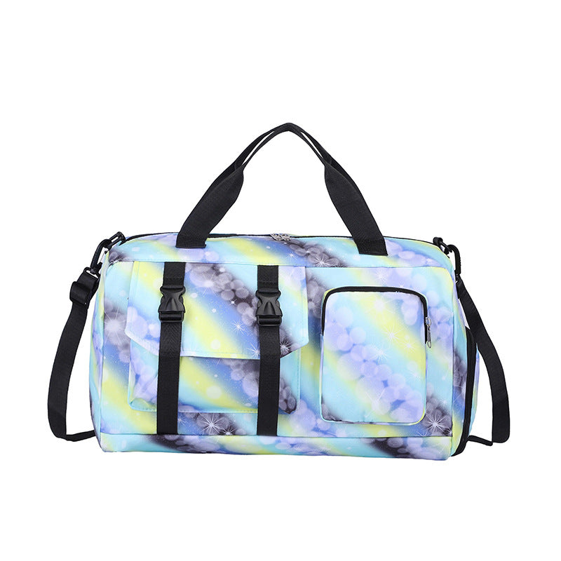 Colorful Printed Travel Duffle Bag Stornfield