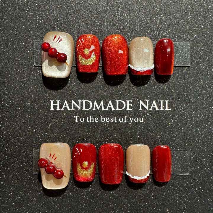 Handcrafted Decorative Press-On Nail Kit