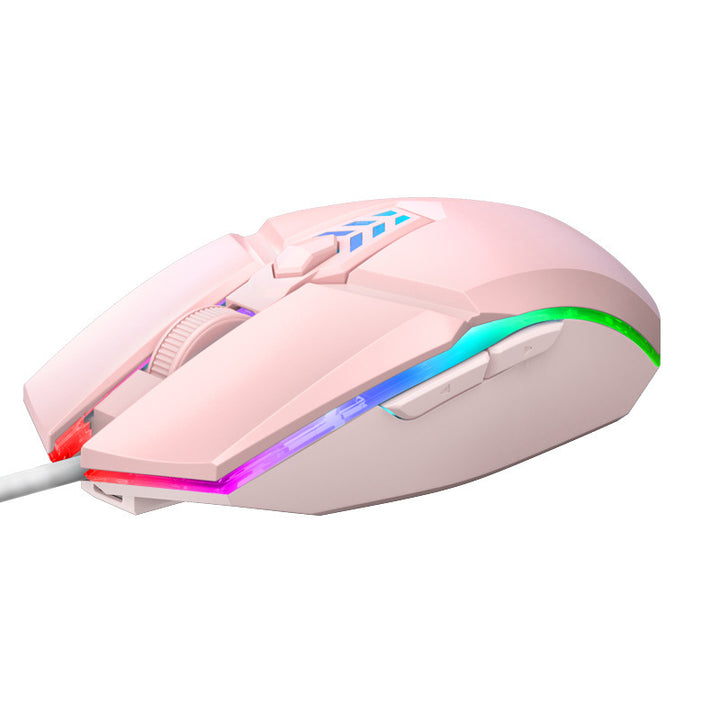 Gaming mouse with ergonomic design and RGB lighting Stornfield