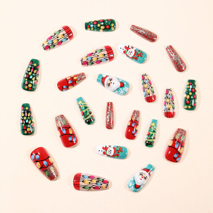 Holiday-Themed 3D Nail Art Extensions Stornfield