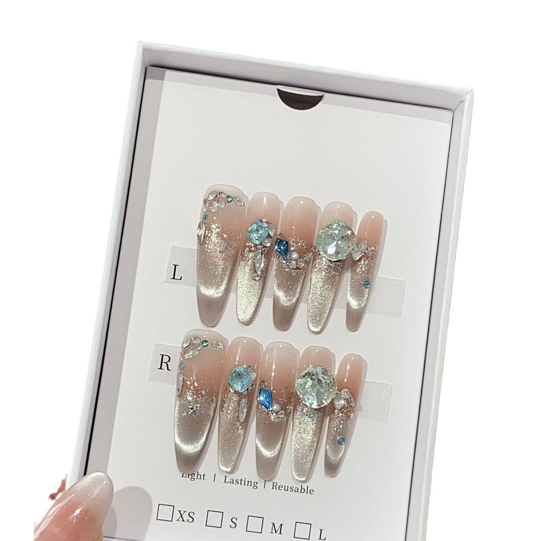 Decorative Press-On Nails Stornfield