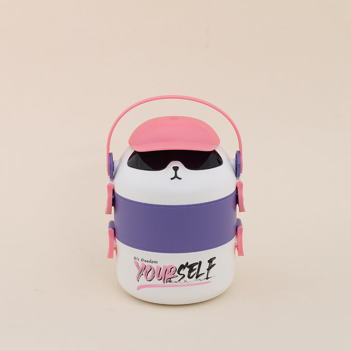 Cute Animal-Themed Food Carrier