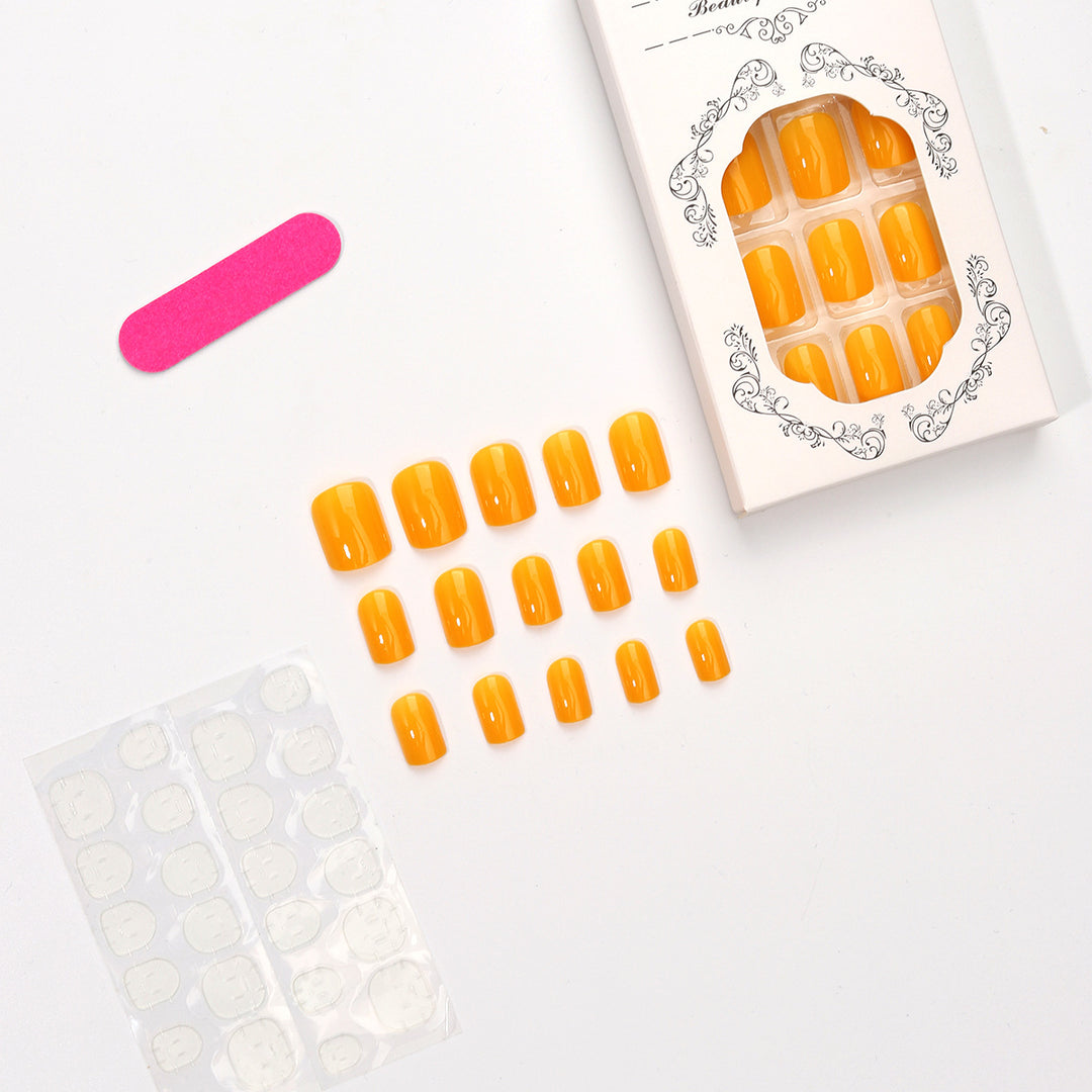 Glossy Press-On Nail Tips Collection Stornfield