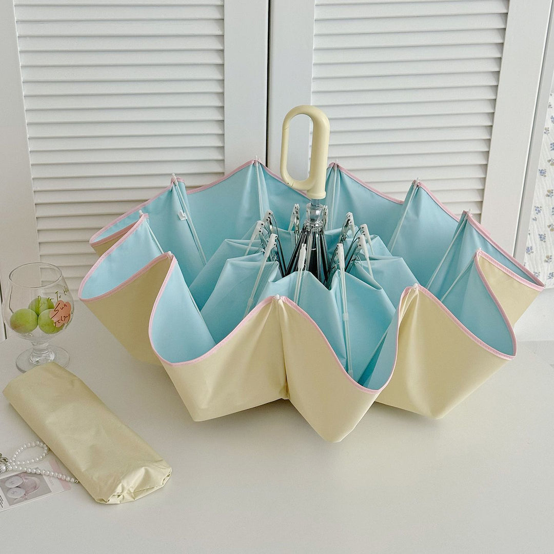 Women's Foldable Umbrella with Innovative Flower Shape Stornfield