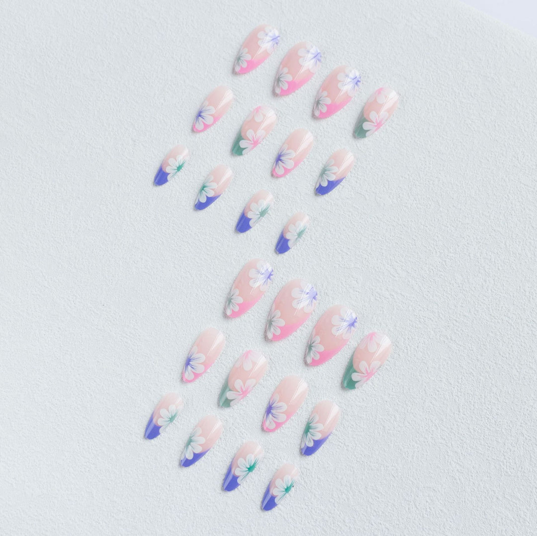 Floral Acrylic Nail Art Design Kit