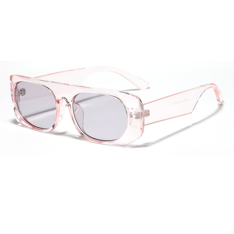 Women’s fashion sunglasses with transparent and geometric frame Stornfield