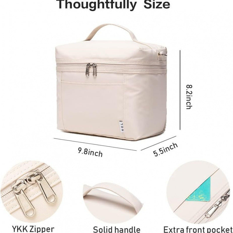 Practical cooler bag with insulating compartments Stornfield