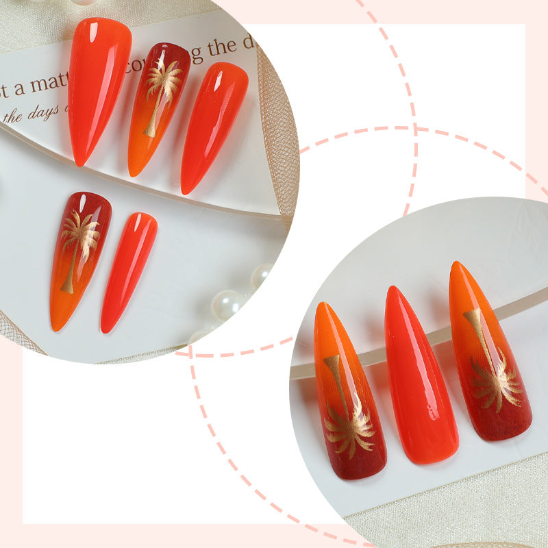 Decorative Press-On Nail Tips Stornfield