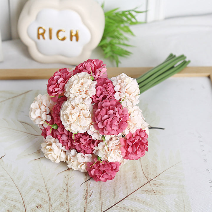 Faux Floral Bouquet for Home Decor Display