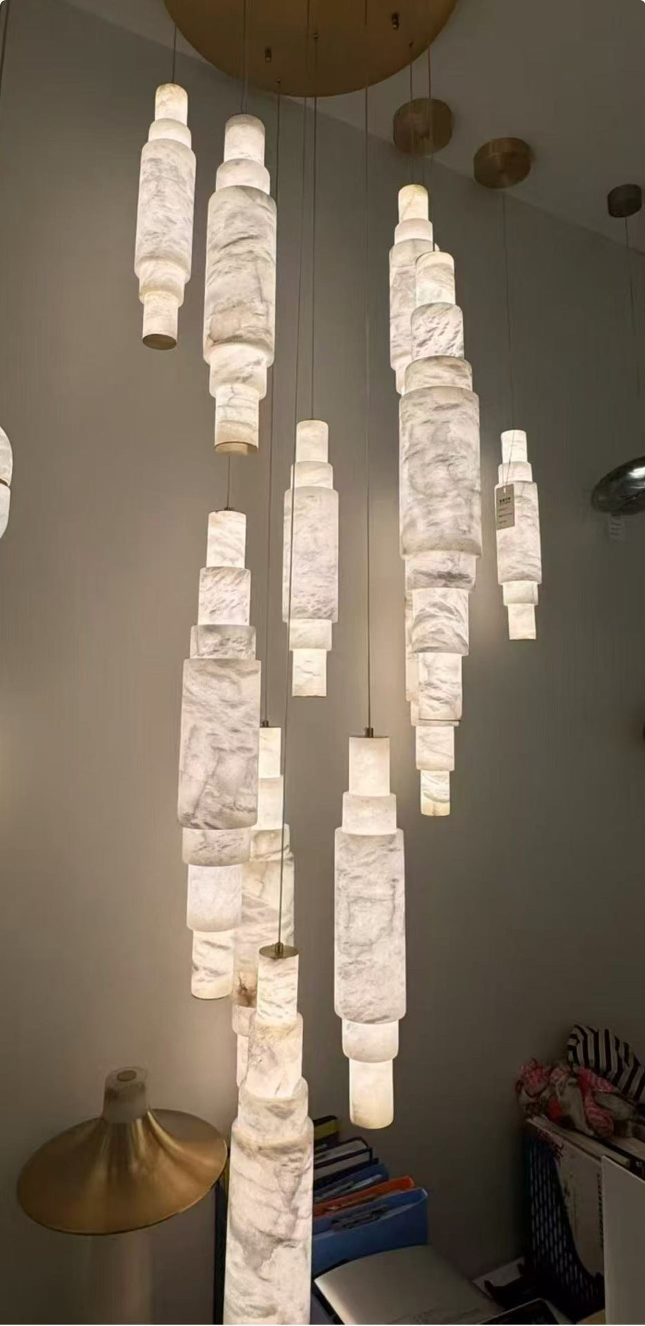 Modern Marble Pendant Light Fixture