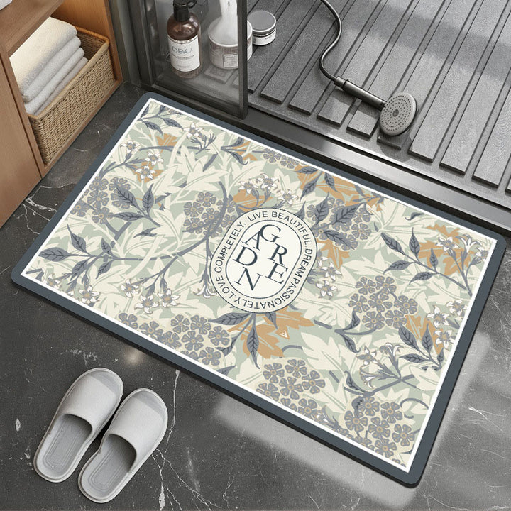 Decorative Motivational Bath Mat Stornfield