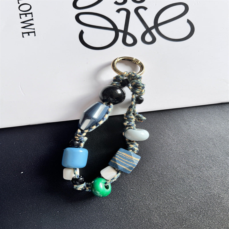 Decorative Beaded Charm Keychain Stornfield 1790135561
