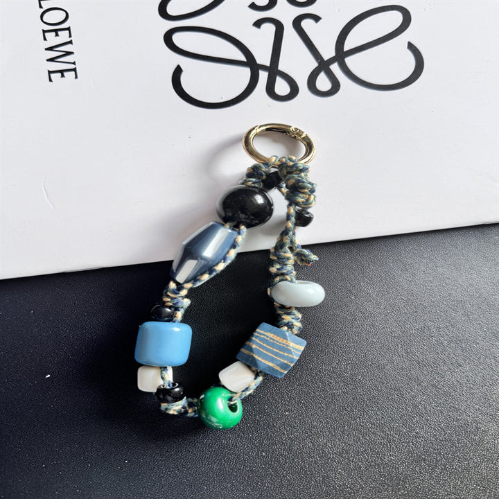 Decorative Beaded Charm Keychain Stornfield 1790135561