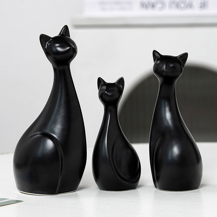 Decorative Ceramic Cat Stornfield