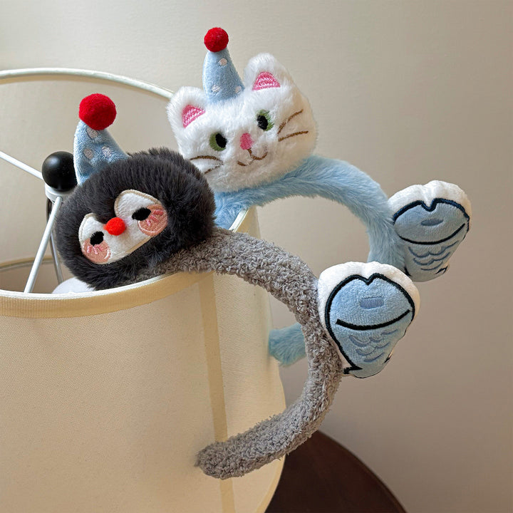Plush Animal-Themed Hair Band Stornfield
