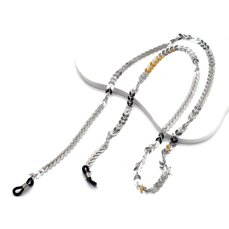 Elegant Gold Plated Eyewear Chain Stornfield