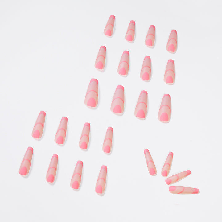 Creative Nail Art with Geometric Design Stornfield