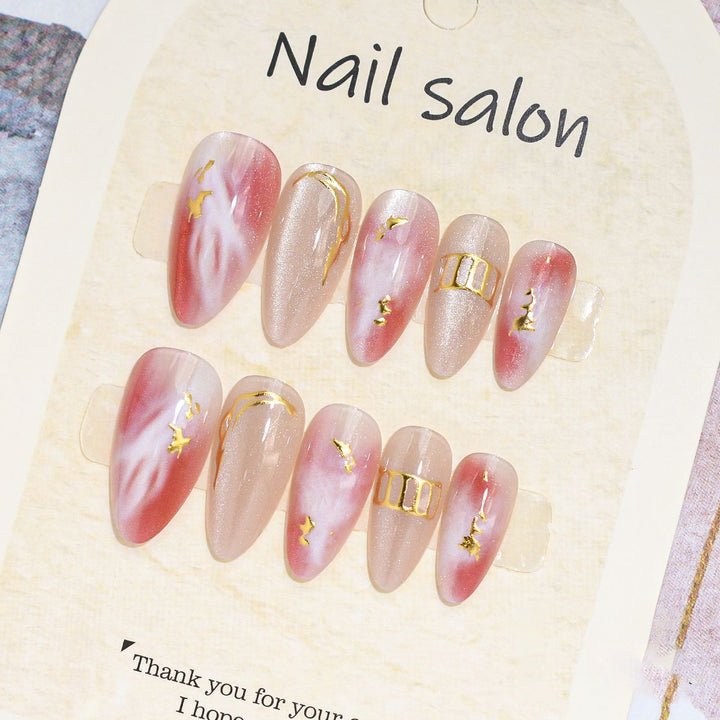 Versatile Nail Art Press-On Set Stornfield