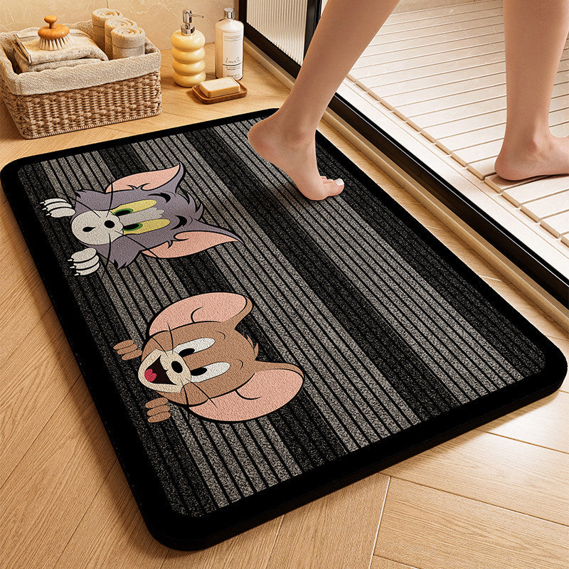 Soft Bath Mat for Bathroom Floors