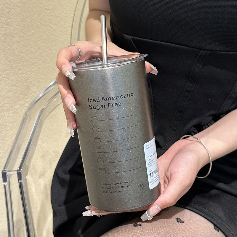 Women’s insulated mug with integrated straw and practical lid Stornfield