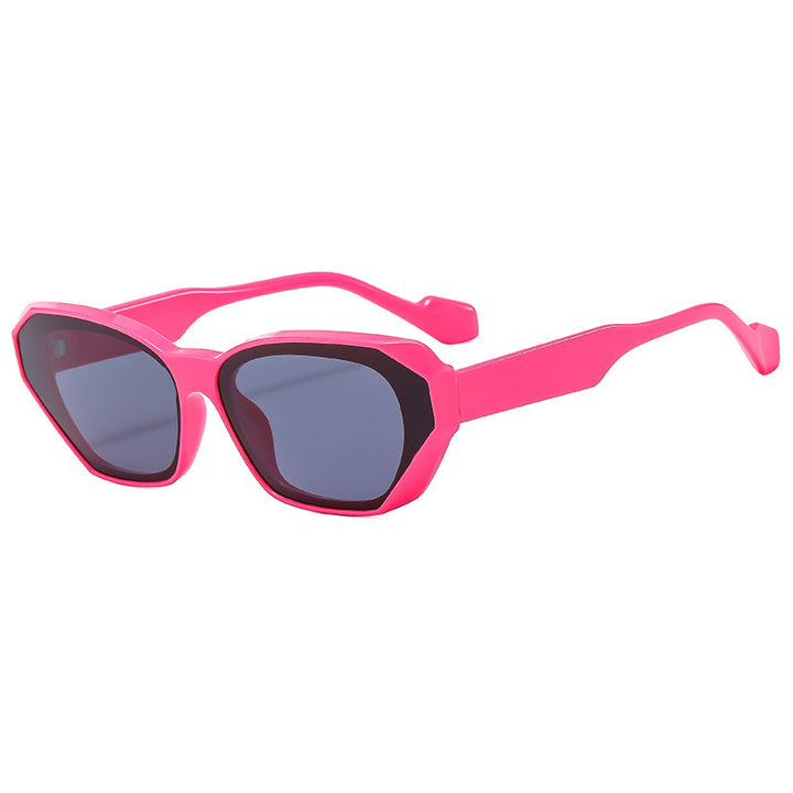 Women trendy polygonal sunglasses Stornfield